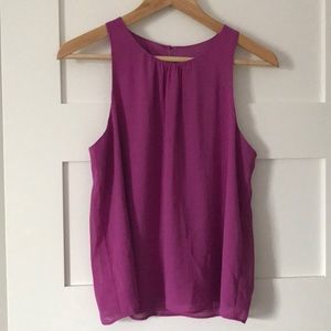 Express pink flowy sleeveless top